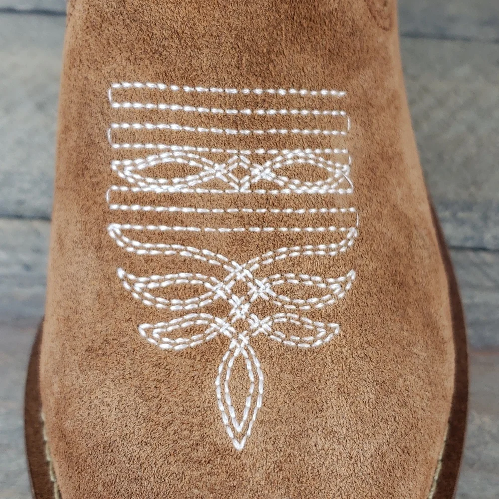 Dingo Women's Lonestar Western Leather Whiskey Bootie - Picture 9 of 10